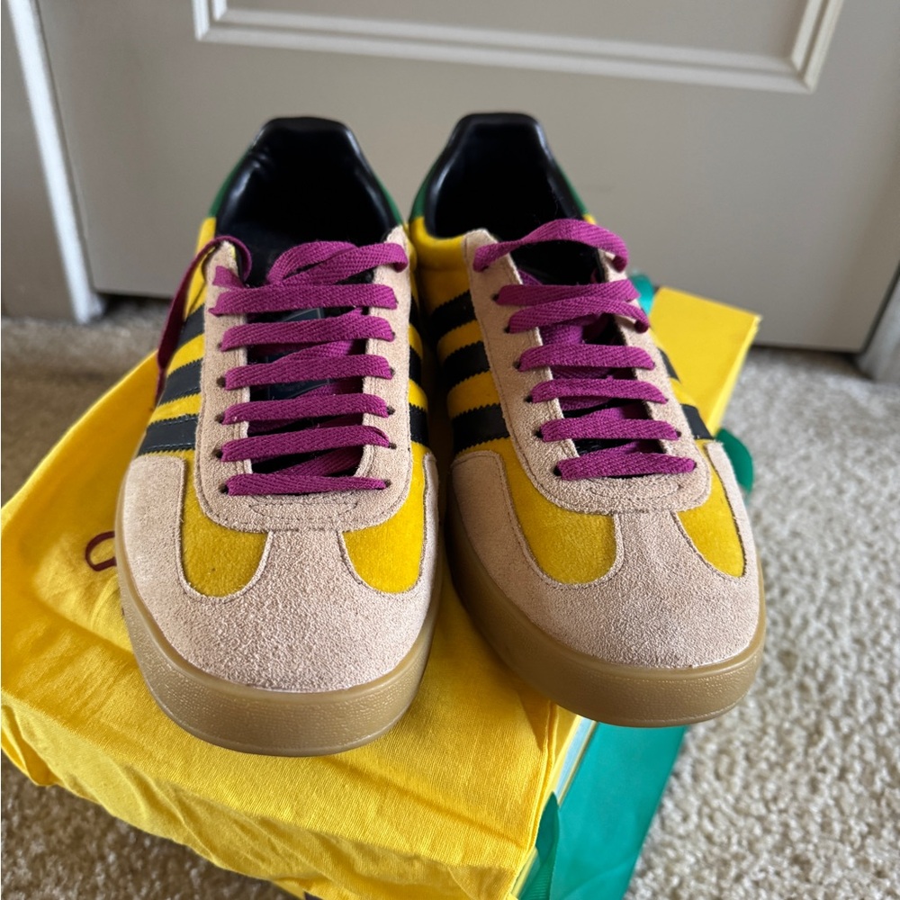 Adidas/Gucci Yellow Sneakers